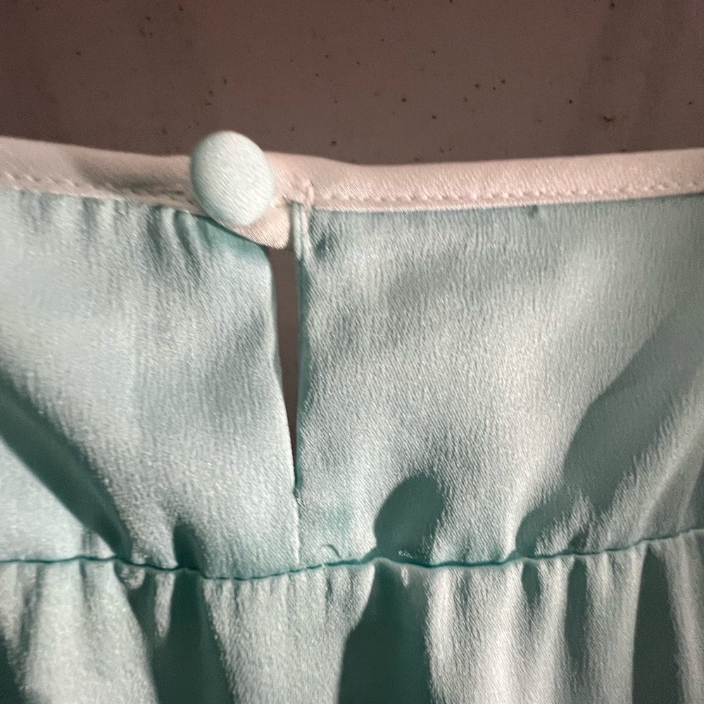 Kate Spade Dream a Little Dream Aqua Chemise XS Luxury Sleepwear Nightgown - Picture 6 of 8